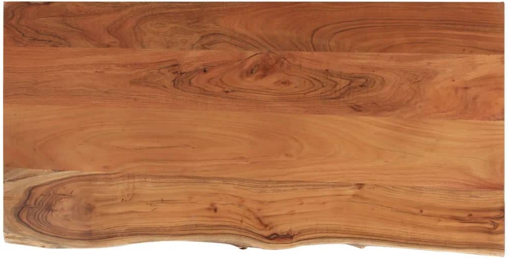 vidaXL Comptoir de salle de bain 120x60x2,5 cm rectangulaire acacia