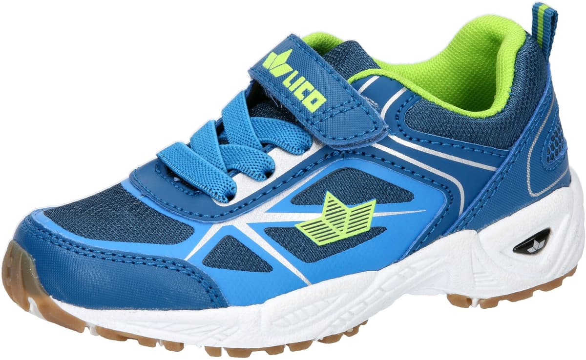Laufschuh LICO "Sportschuh Salford VS", Jungen, Gr. 41, blau, Synthetik, Schuhe Laufschuh blau 41