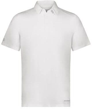 Holloway 222572 Electrify Polo Powered by Coolcore Shirt in White size 3XL   Polyester/Elastane