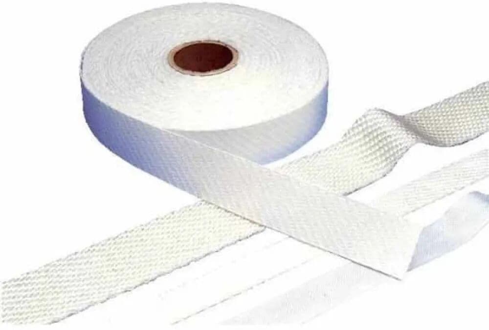Super Marine Cinta Adhesiva Trenzada Para Aislamiento Térmico 10 M White 40 x 3 mm