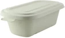 Firstpack Set da 250 pezzi Insalatiera rettangolare 23 x 13,5 x 7,7 cm