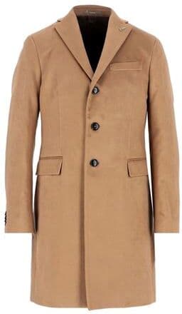 Paoloni Abrigo Hombre Camel 50,52,54 Hombre