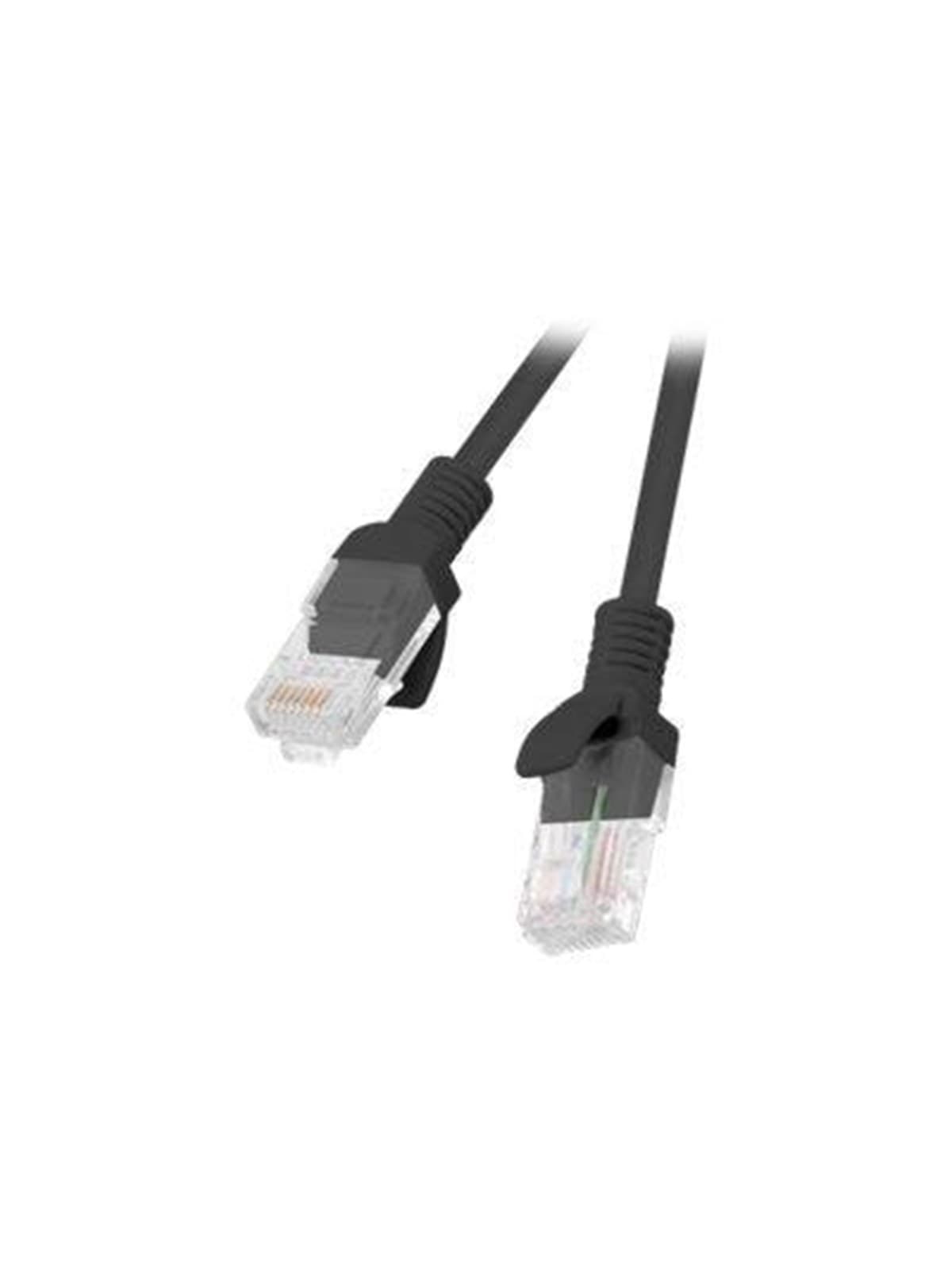 Lanberg patch cable - RAL 9004 - Black - Schwarz - 20m