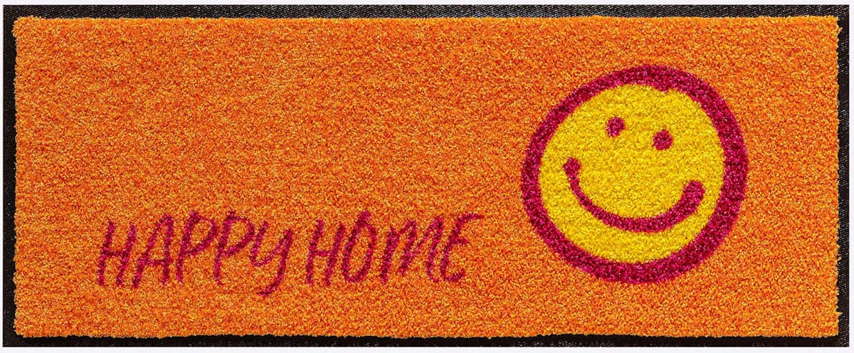 Fussmatte SALONLOEWE Gr. 2, orange, B:30cm H:7mm L:100cm, Polyamid, Teppiche, Fussmatte orange B : 30cm 1 Stk., 7mm, L: 100cm