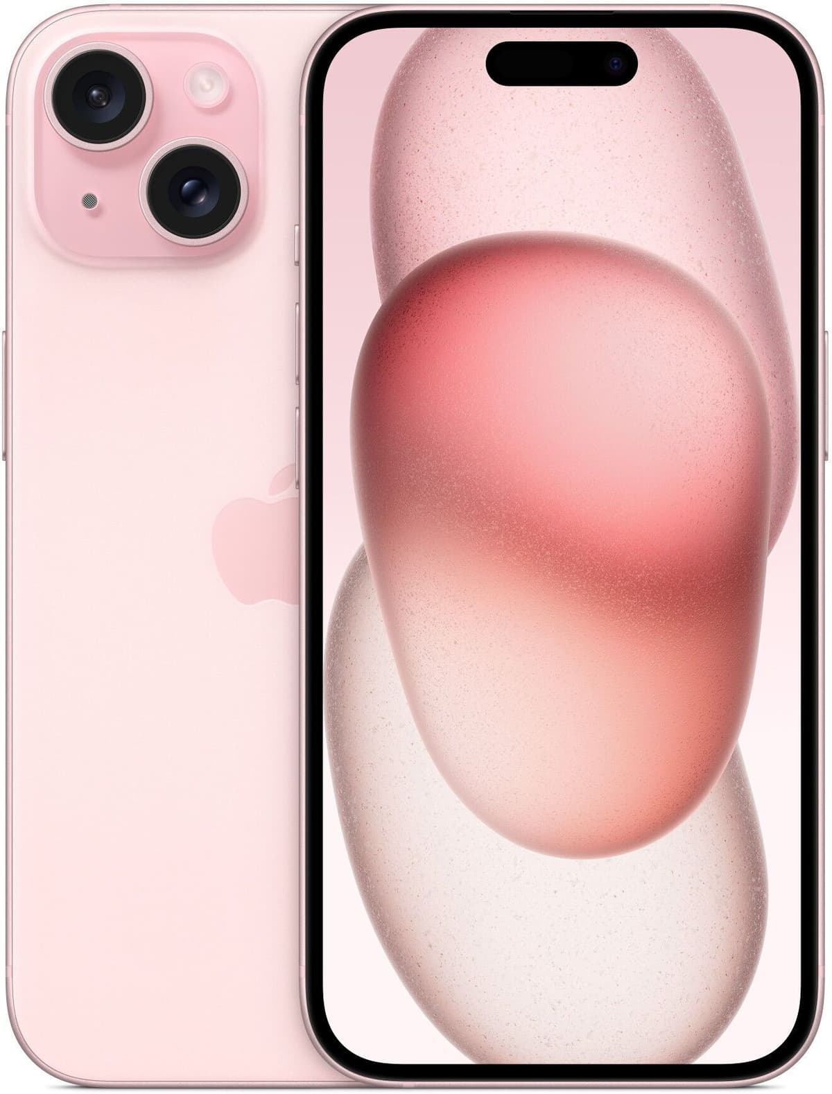 Apple iPhone 15   128 GB   Dual-SIM (2 x eSIM)   różowy - Refurbished