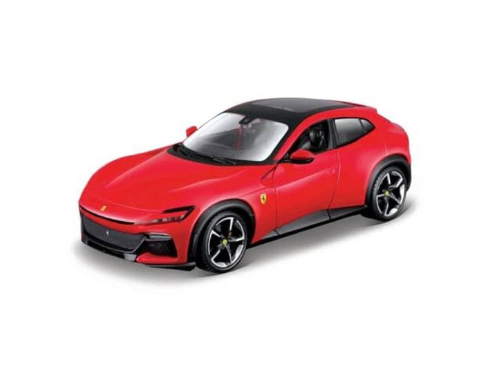 BBURAGO - Ferrari Purosangue R&P - Realistische modelauto op schaal 1:24, officiële Ferrari-licentie, aanbevolen leeftijd vanaf 3 jaar