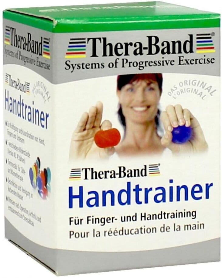 Thera Band Handtrainer mittel grün 1stk