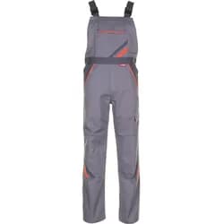 Latzhose "VISLINE" - 29 - zink/orange/schiefer