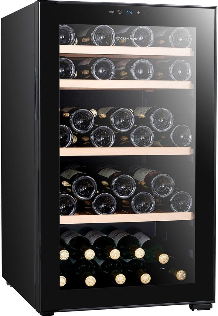 Climadiff Vinoteca para 52 botellas - CEPAGE52F. Negro