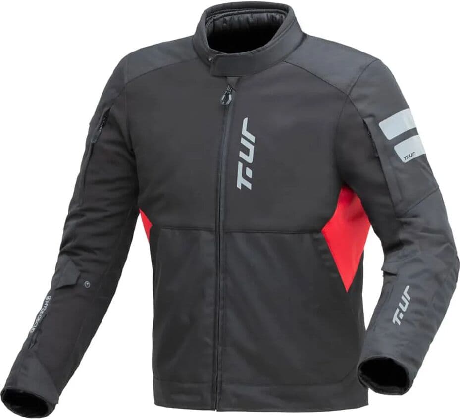 T-ur Chaqueta Garda Hydroscud Black / Red S