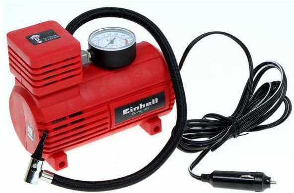 Einhell CC-AC 12V - Tragbarer kompakter Kompressor für Autos