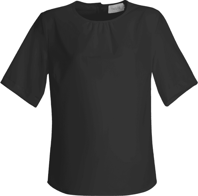 Texstar 1660 Sanna Bluse Svart 46