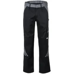 PLANAM Herren Arbeitshose Highline mit Knietaschen 2711 schwarz schwarz/schiefer/zink 26