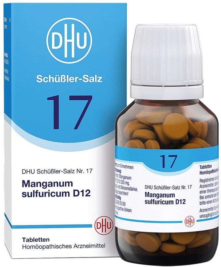 DHU 17 Manganum sulfuricum D12 Tabletten 200stk