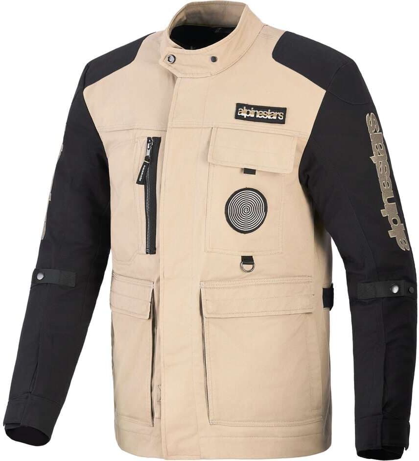Giubbotto Moto Alpinestars DICE Alluminio Nero taglia XS