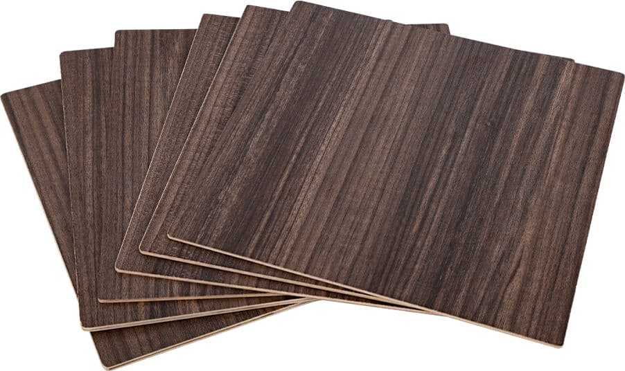 Creality Falcon Series Walnut Plywood Sheets 300 x 300 x 3mm - 10pcs