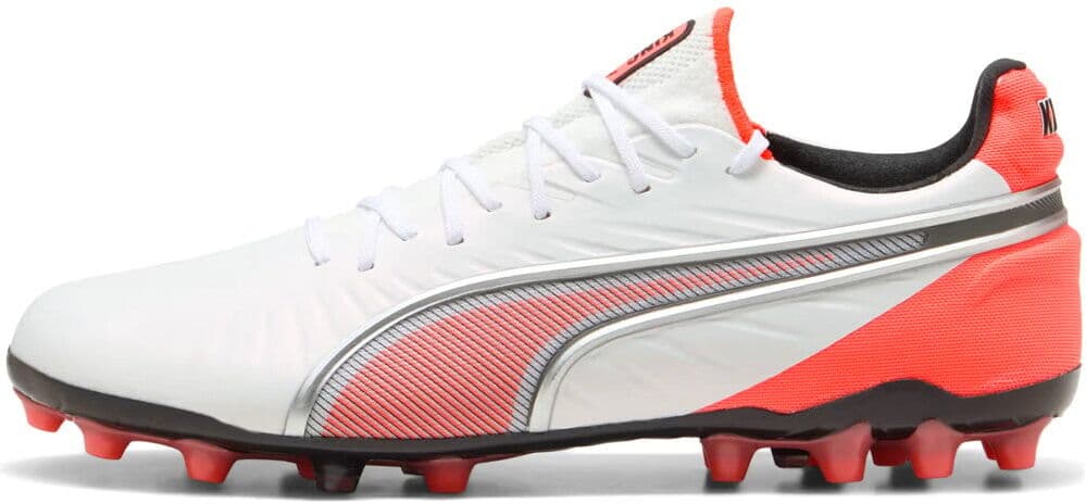 Puma king ultimate mg botas de futbol cesped artificial Blanco (44)