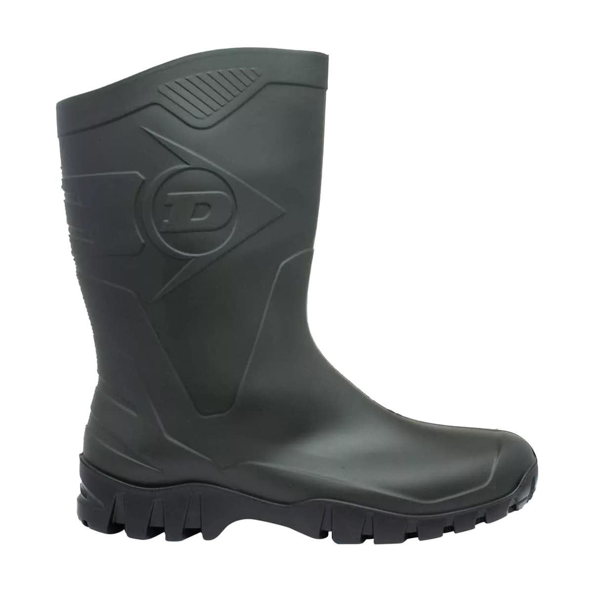 Dunlop Dee Calf K580011 Heren Wellington Laarzen (Groen)