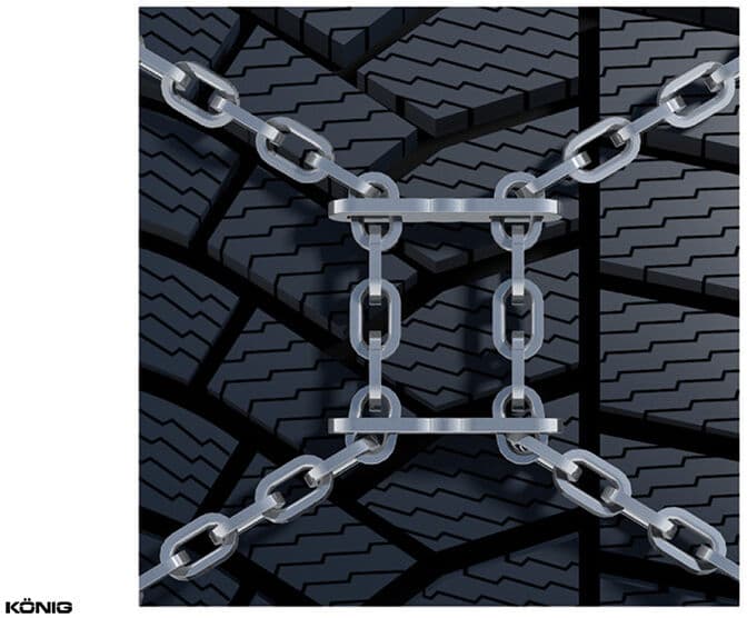 Hólánc 275/55R17 König XG-12 Pro, SUV, Van, 12mm