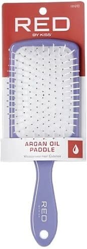 Kiss Professional Argan Oil Paddle Brush #Lila