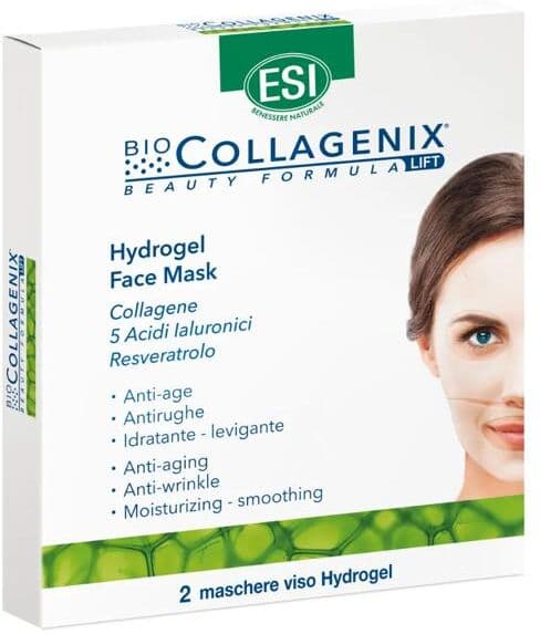 Esi Biocollagenix Hydrogel Face Mask 2 Pezzi