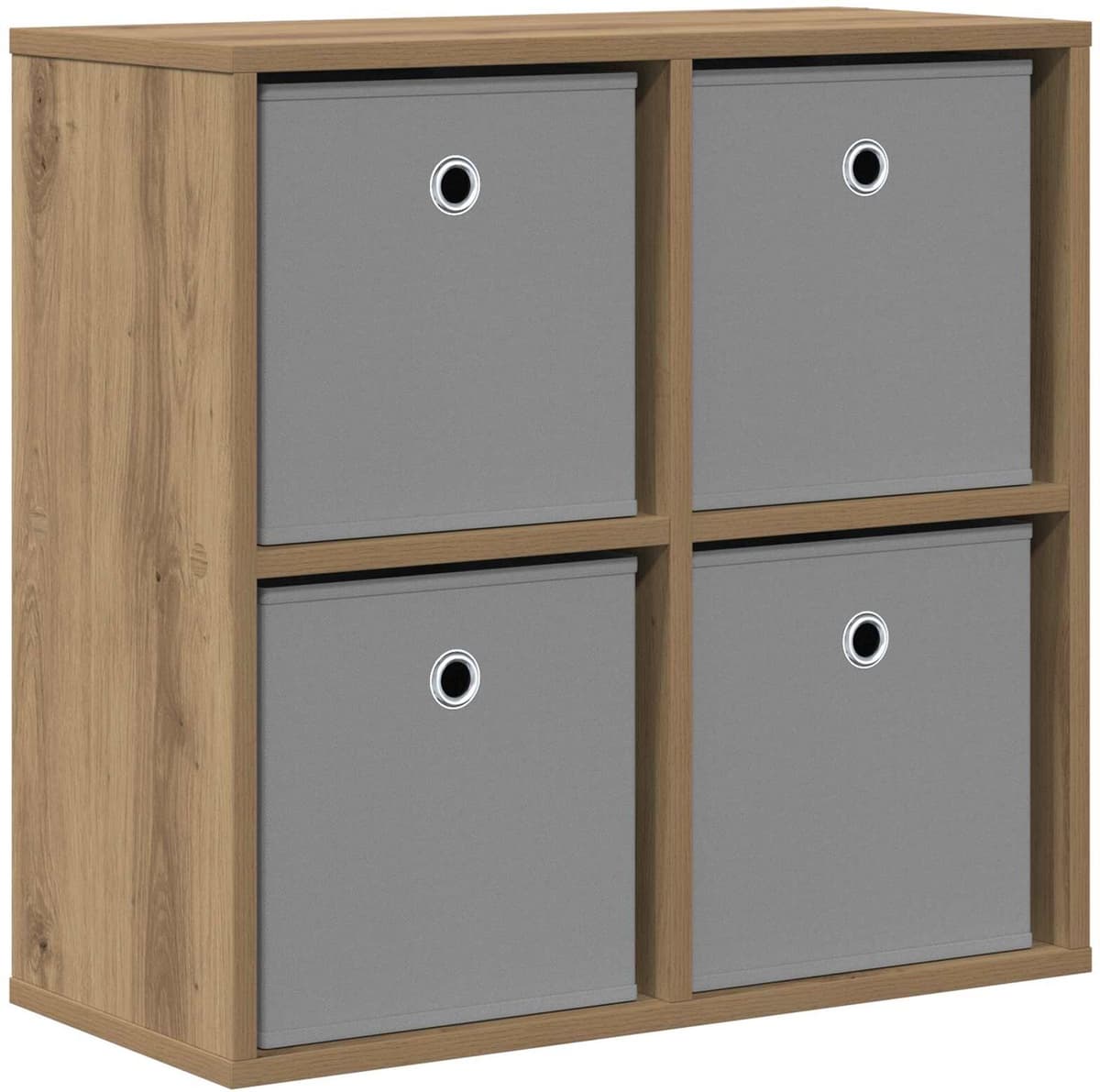 vidaXL Buffet Chêne artisanal 59,5 x 27 x 57 cm