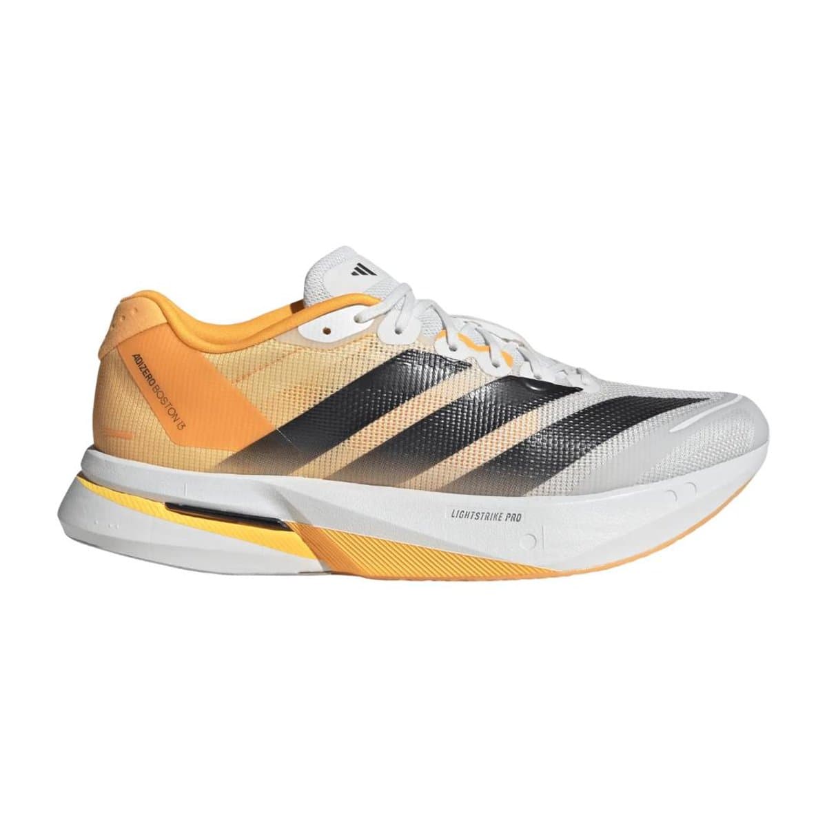 Sapatilhas Adidas Adizero Boston 13 Laranja Branco AW26, Tamanho UK 11.5 Homem