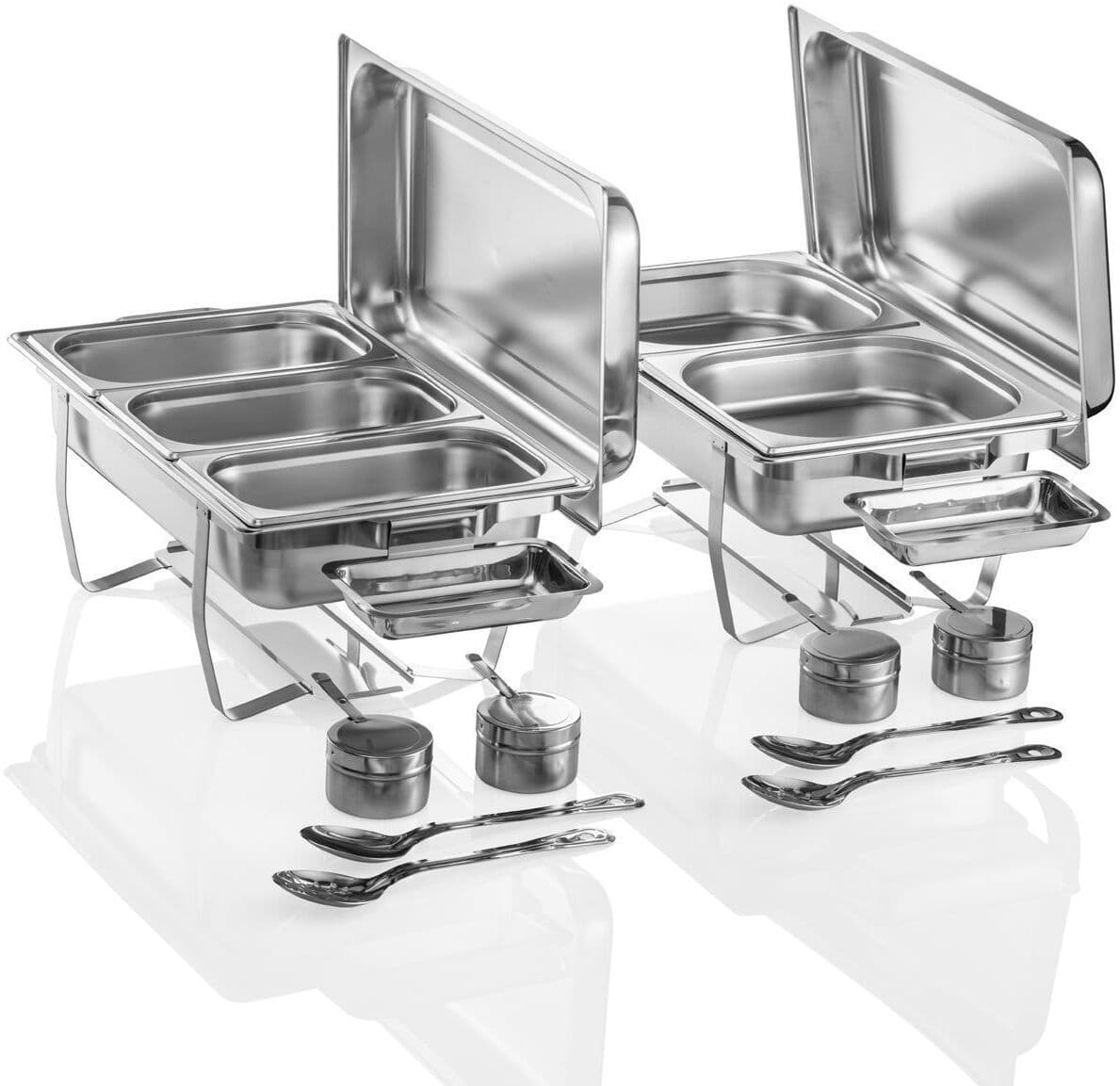 Tirolix Set di Scaldavivande GN 1/1 59 x 34 x 49 cm
