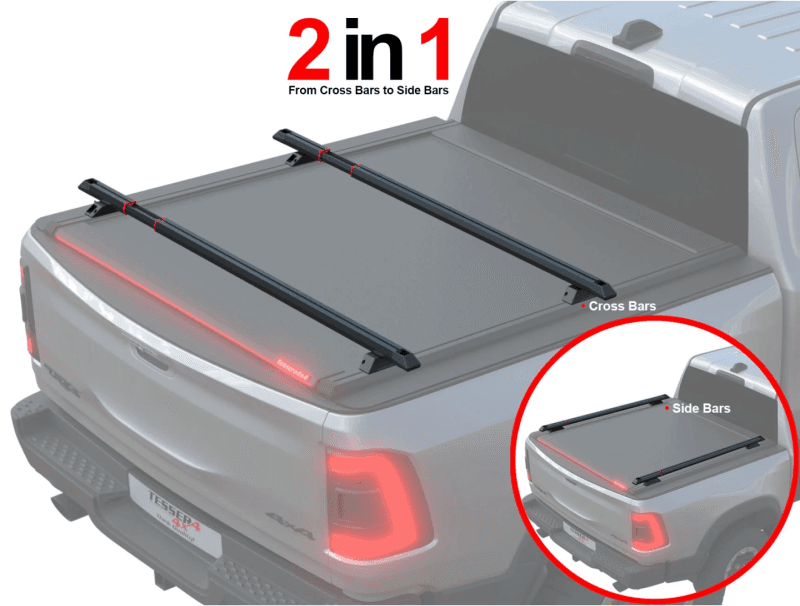 Tessera Bar+ 2 în 1 Bare Longitudinale și Transversale GMC Sierra 1500 2019+