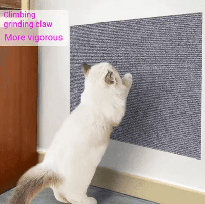 Inspire Curations Self Adhesive Cat Scratch Mat Sofa Protector For Furniture light Gray 30x100cm