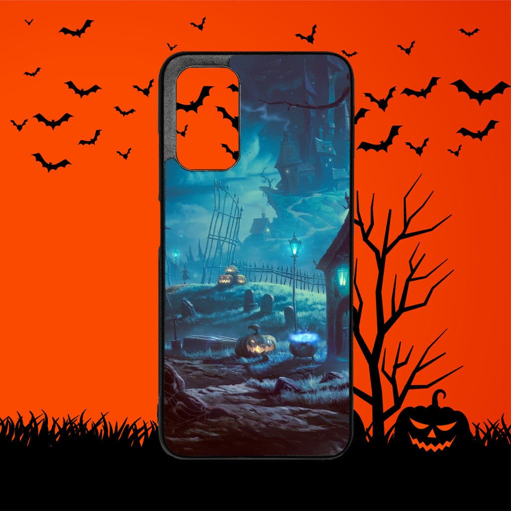 Szupitokok Halloween - Stra?idelný zámek - pouzdro na Xiaomi