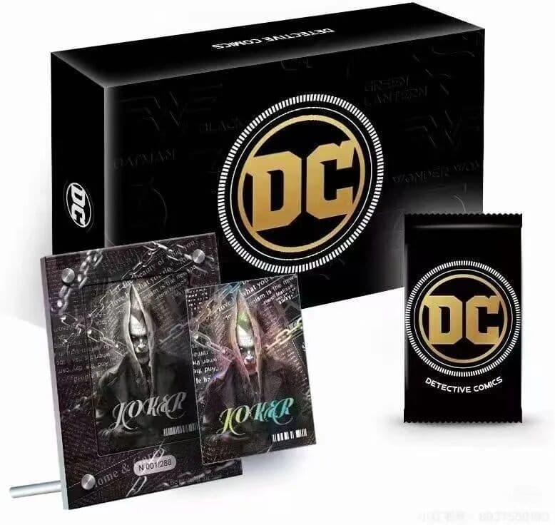 kayou DC Movie Series Justice League Peripheral Superman Rare S Cards Marvel The Avengers Booster Box Kids Christmas Birthday Gift Toy