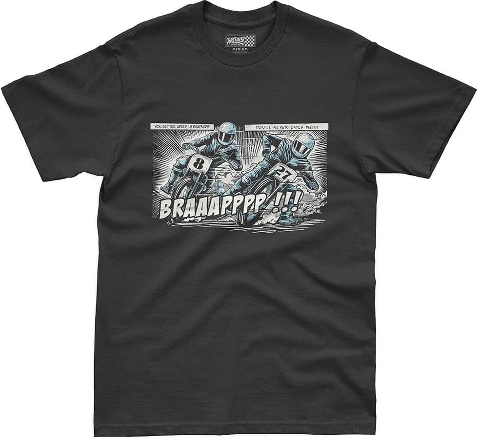 Pure Racer Camiseta De Manga Corta Dirt Comic Black 3XL
