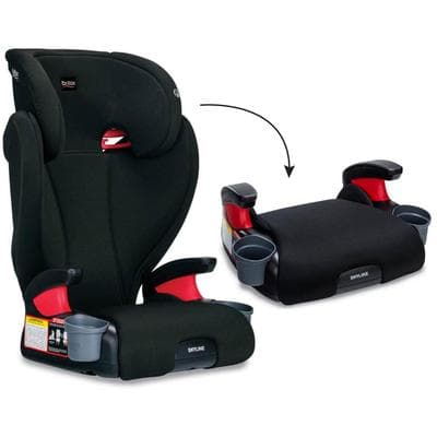 Britax Skyline 2-Stage Belt-Positioning Booster with Quick-Push Connectors - Dusk