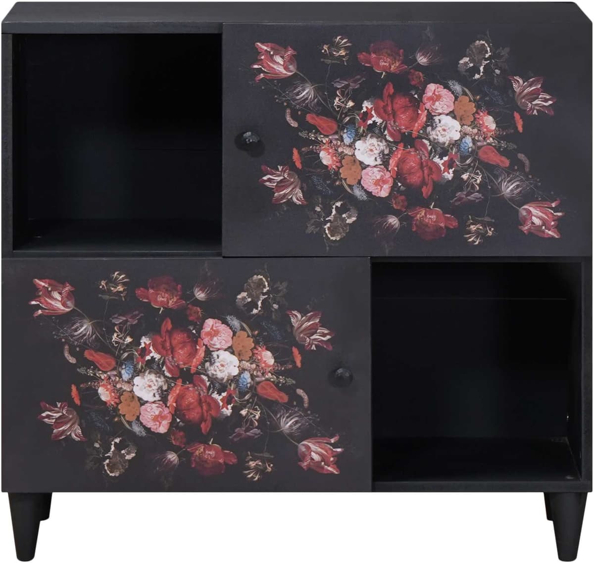 vidaXL Armoires de rangement Multicolore 80 x 33,5 x 75 cm