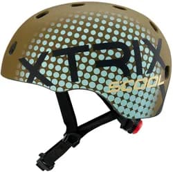 safeX 2 Fahrradhelm - S (48-53 cm) / Brown/Mint