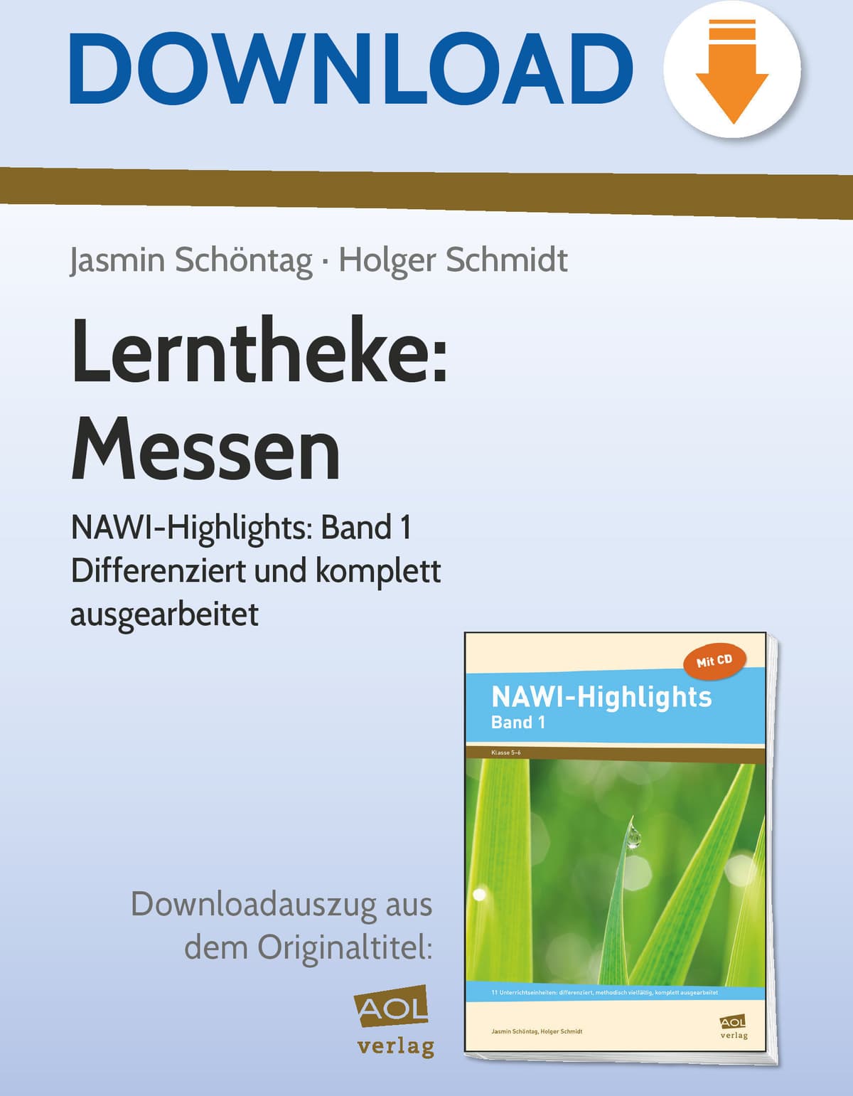 scolix (AOL-Verlag) Lerntheke: Messen