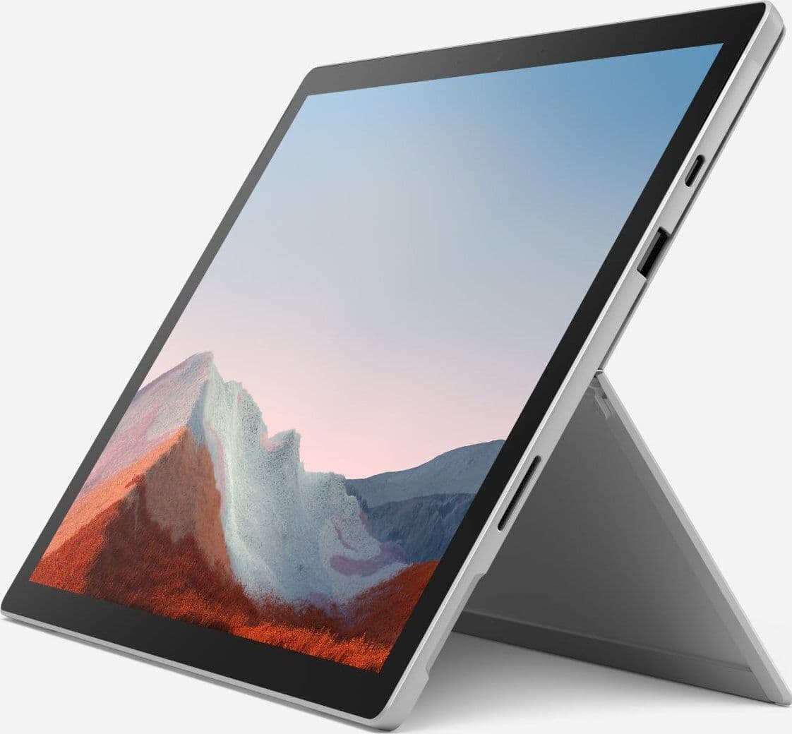 Microsoft Surface Pro 7 Plus   i5-1135G7   12.3"   16 GB   256 GB SSD   Win 11 Pro   4G   Platin - Refurbished