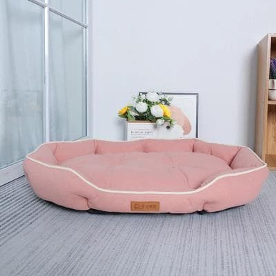 Uplift Picks Large Pet Sofa Bed Winter Warm Sleeping Cushion For Dogs And Cats pink m