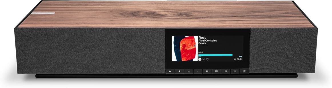 Cambridge Audio Altavoz de Streaming Inalámbrico Todo en Uno Evo One. Negro / Nogal