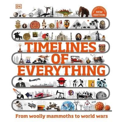 Timelines of Everything, Gebundene Ausgabe von DK, Dorling Kindersley, 978-0-241-56996-2