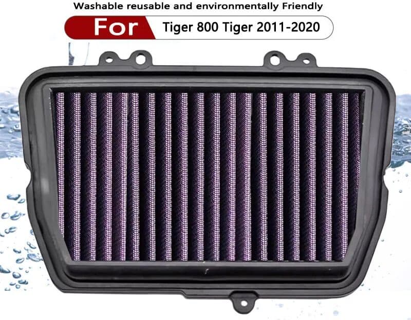 WEYESMT For Tiger 800 800XC 800XCX 800XR 800XRX 800 XCA 800XRT 2011-2020 Motorcycle Air Filter Intake Cleaner Air Element Cleaner