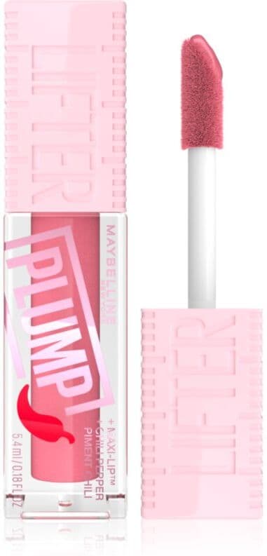 MAYBELLINE NEW YORK Lifter Plump huulikiilto suurentava vaikutus sävy 001 Blush Blaze 5.4 ml