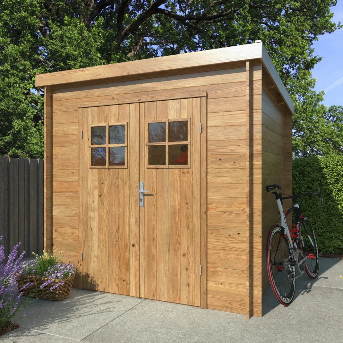Losa Legnami Zoe B Casetta da giardino in legno impregnato 216x219 cm
