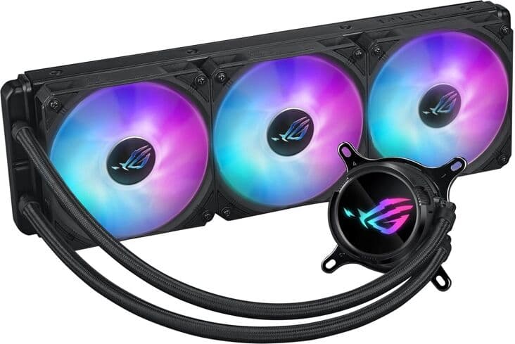 Asus ROG Strix LC III 360 ARGB v1 Υδρόψυξη AIO CPU με 3 Ανεμιστήρες 120mm 90RC00T1-M0UAY0