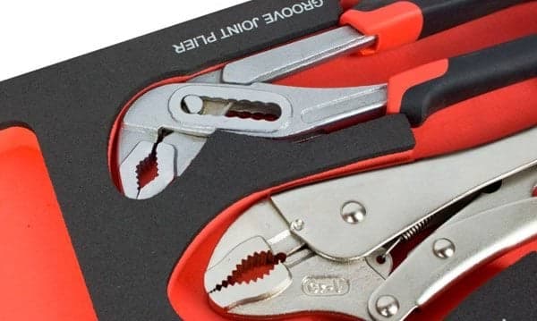 Modulo de Alicates p/ Carro de Ferramentas – 2 Pcs Kroftools 8523