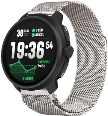 Everyday Crate Suunto Race 2 Milanese Magnetic Stainless Steel Watch Band Replacement Strap starlight