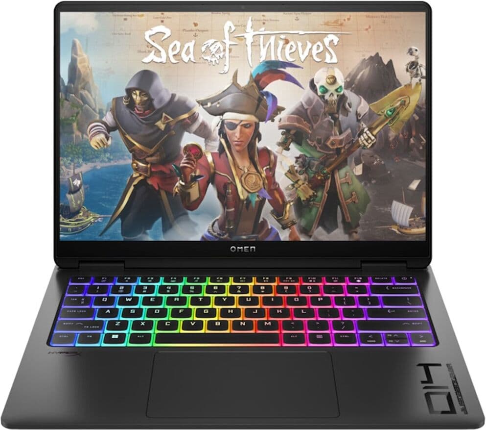 Portátil para juegos Omen Transcend Ultra 7-155H de 14 pulgadas, 16 GB, SSD de 1 TB, RTX 4060 de 8 GB y Windows 11 Home - HP
