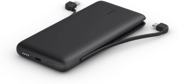 Belkin 10k Power Bank – Lading Uten Ekstra Kabler (Bel69237, 1 Eske)