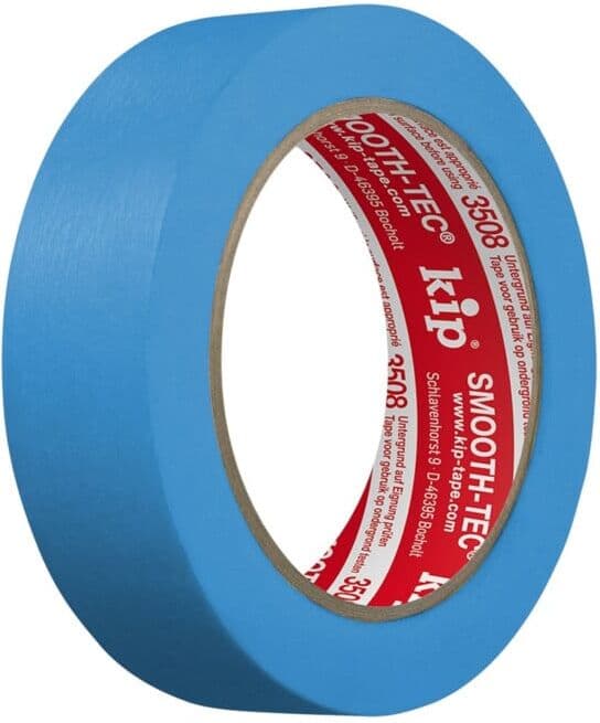 SMOOTH-TEC 3508 bleu Crêpe lisse 36 mm x 50 m ; Kip (3508-35)
